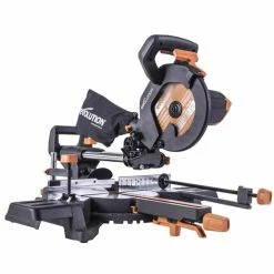 Best deal 🤩 Evolution R210SMS-300+ 210mm Pro Multi-Material Sliding Mitre Saw 1500W 240V 😉