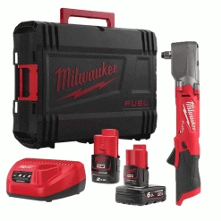 Best deal 🤩 Milwaukee M12 FRAIWF12-622X 12V 1/2" Right Angle Impact 🔧 Wrench With 1x 2.0Ah & 1x 6.0Ah Battery ⌛