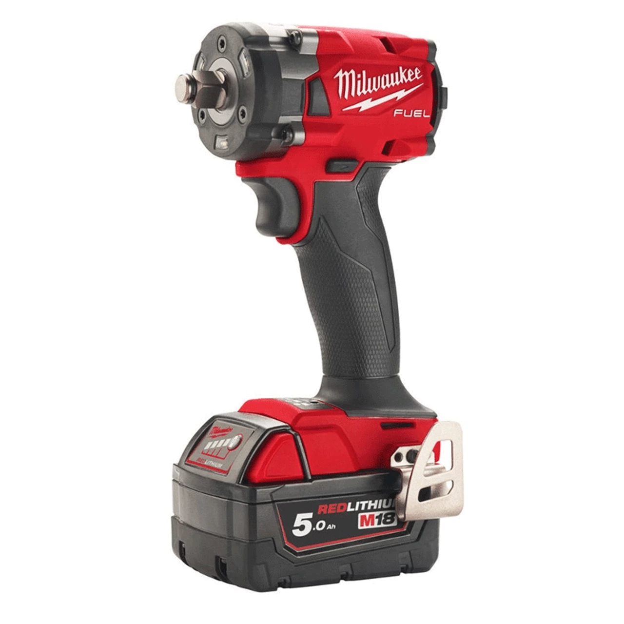 Promo π₯ Milwaukee M18 FIW2F12-502X 18V 1/2" Impact π§ Wrench With Friction Ring With 2x 5.0Ah Batteries β¨ - Image 2