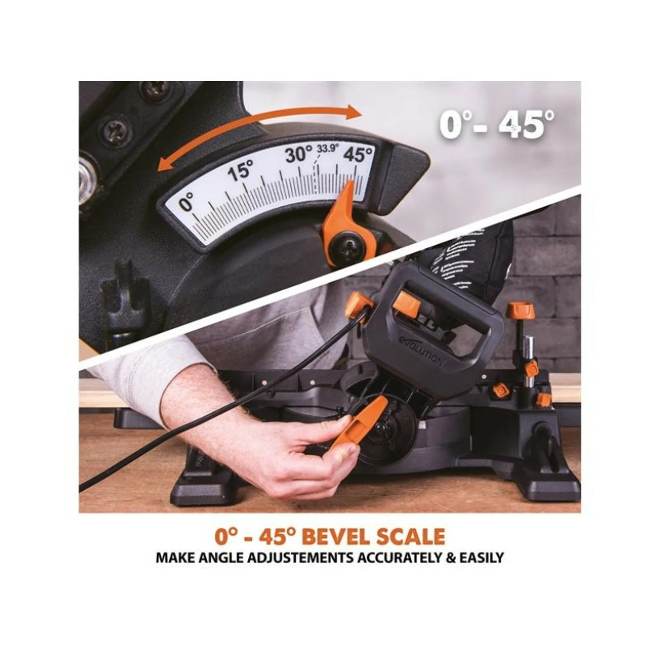 Best deal ๐คฉ Evolution R210SMS-300+ 210mm Pro Multi-Material Sliding Mitre Saw 1500W 240V ๐ - Image 2