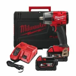 Best reviews of 🎁 Milwaukee M18 FMTIW2F12-502X 18V FUEL 1/2" Mid-Torque Impact 🔧 Wrench With 2x 5.0Ah Batteries ⭐