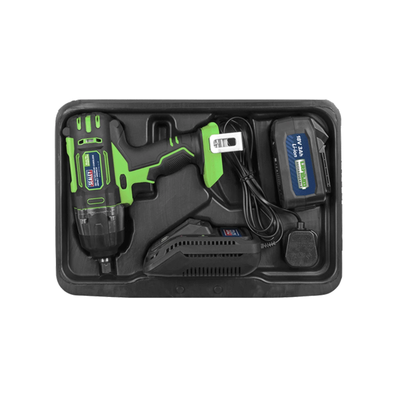 Best reviews of β¨ Sealey CP400LIHV 18V 1/2"Sq Drive Cordless Impact π§ Wrench Kit - Green β - Image 3