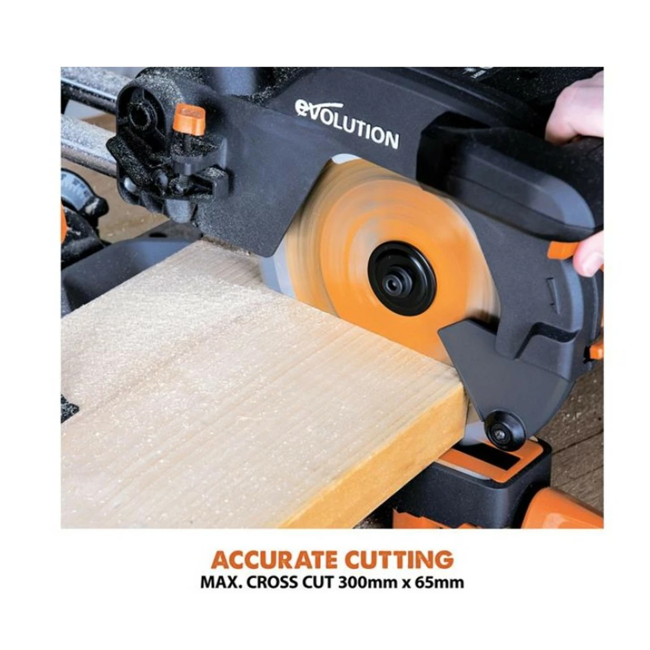 Best deal ๐คฉ Evolution R210SMS-300+ 210mm Pro Multi-Material Sliding Mitre Saw 1500W 240V ๐ - Image 7