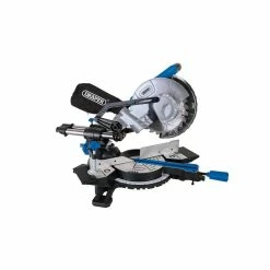 Best deal ❤️ Draper 83677 210mm Sliding Compound Mitre Saw With Laser Cutting Guide 1500W 230V 🎁