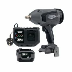 Cheapest 😍 Draper Expert 94080 XP20 1/2" Impact 🔧 Wrench Kit With 2x 6.0Ah Batteries ❤️