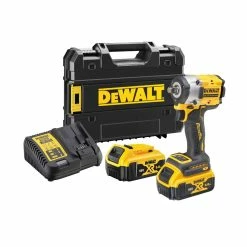 Coupon 🎁 DeWalt DCF921P2T 18V XR 1/2" Brushless Impact 🔧 Wrench With 2x 5.0Ah Batteries 💯