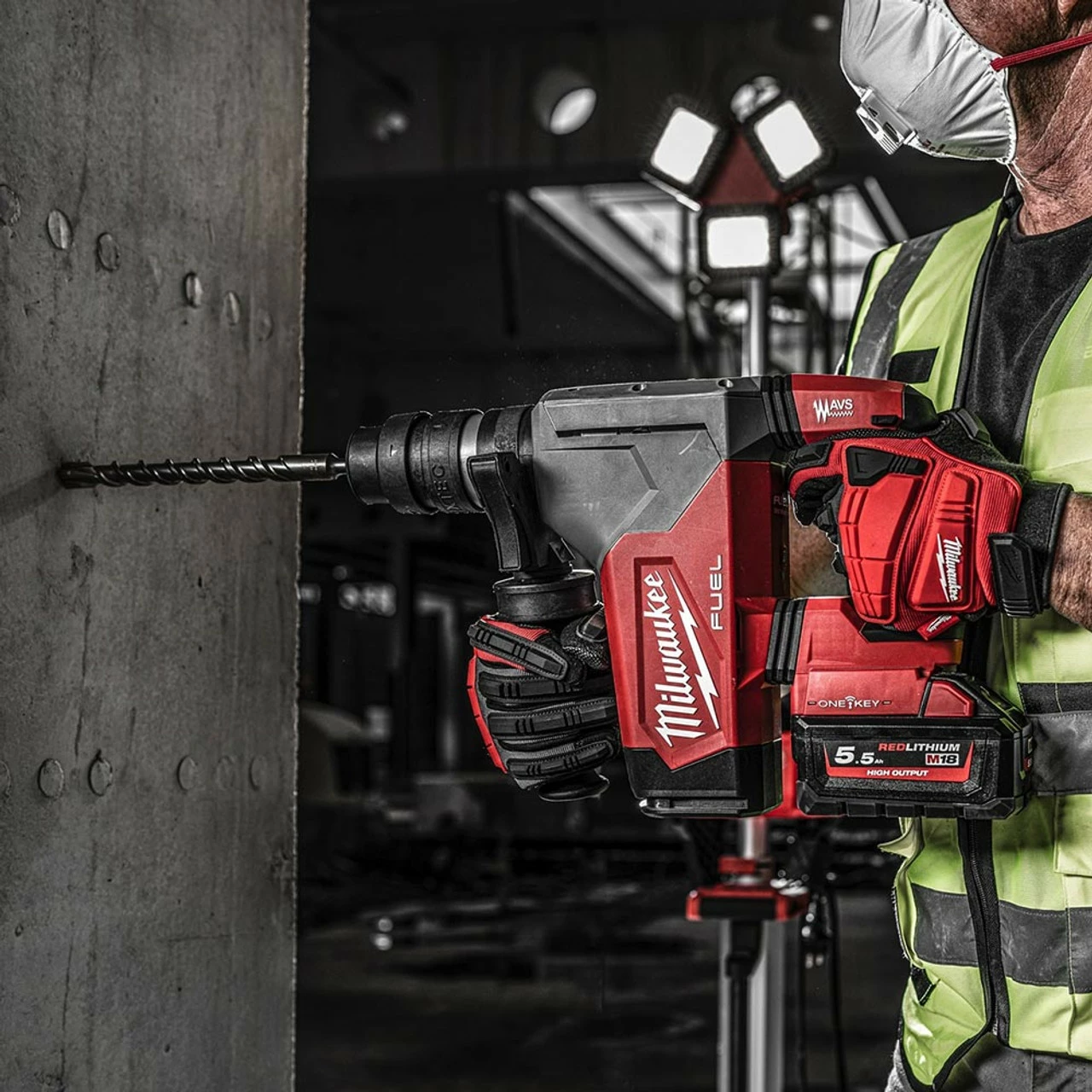 Budget 😀 Milwaukee M18 ONEFHPX-0 18V Fuel One-Key SDS Plus 🔨 Hammer (Body Only) ❤️ - Image 13