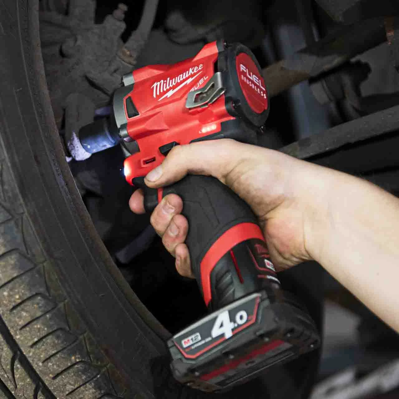 Best deal π₯° Milwaukee M12 FIW38-202B 12V Fuel Brushless 3/8" Impact π§ Wrench With 2x 2.0Ah Batteries π 11 Best deal π₯° Milwaukee M12 FIW38-202B 12V Fuel Brushless 3/8" Impact π§ Wrench With 2x 2.0Ah Batteries π - Image 9