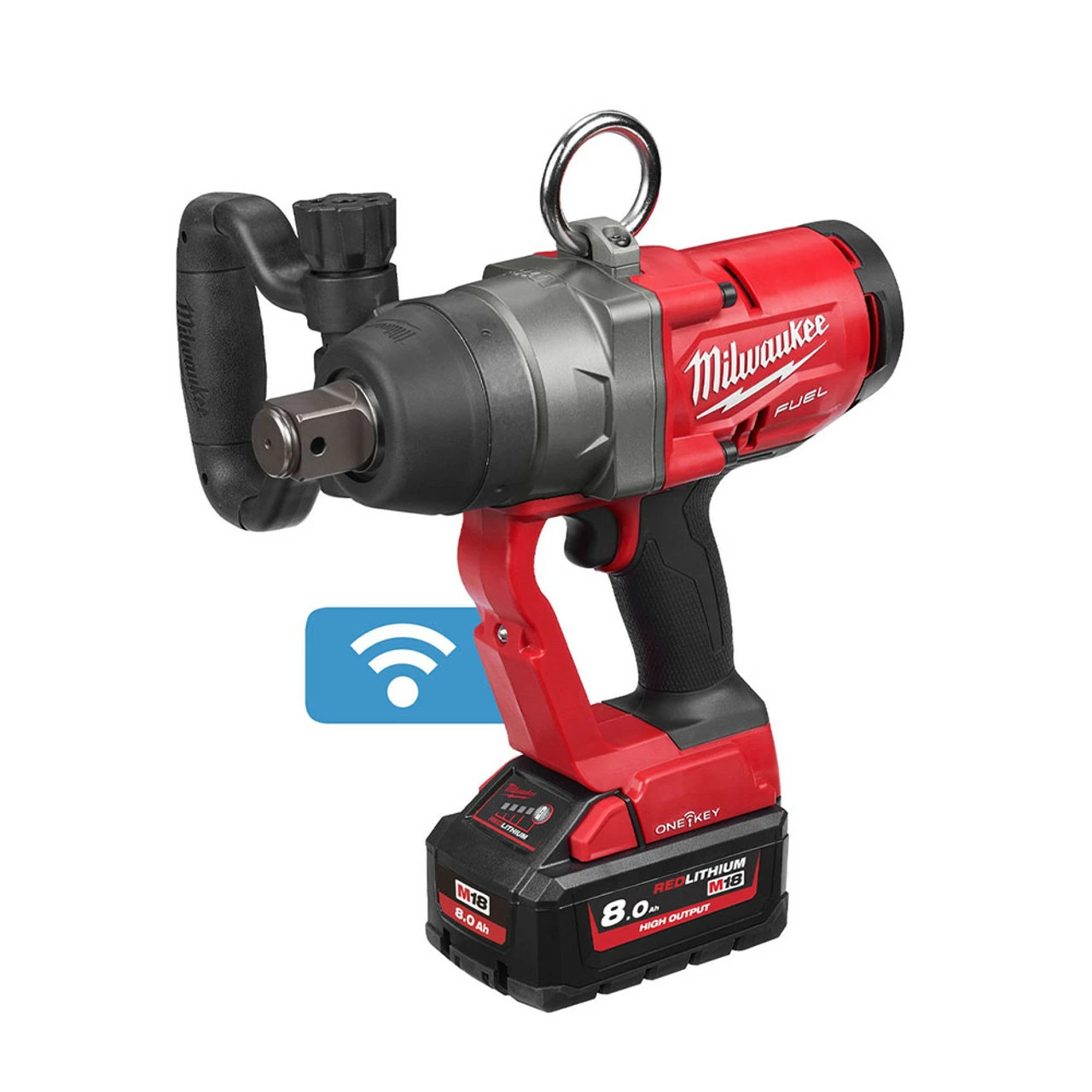 New ๐ Milwaukee M18 ONEFHIWF1-802X 18V Fuel One-Key 1" High Torque Impact ๐ง Wrench With 2x 8.0Ah Batteries ๐ - Image 9