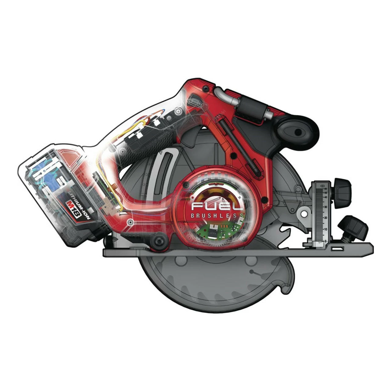 Deals ❤️ Milwaukee M18 CCS55-0 18V Fuel 165mm Circular Saw (Body Only) 🎁 - Image 17