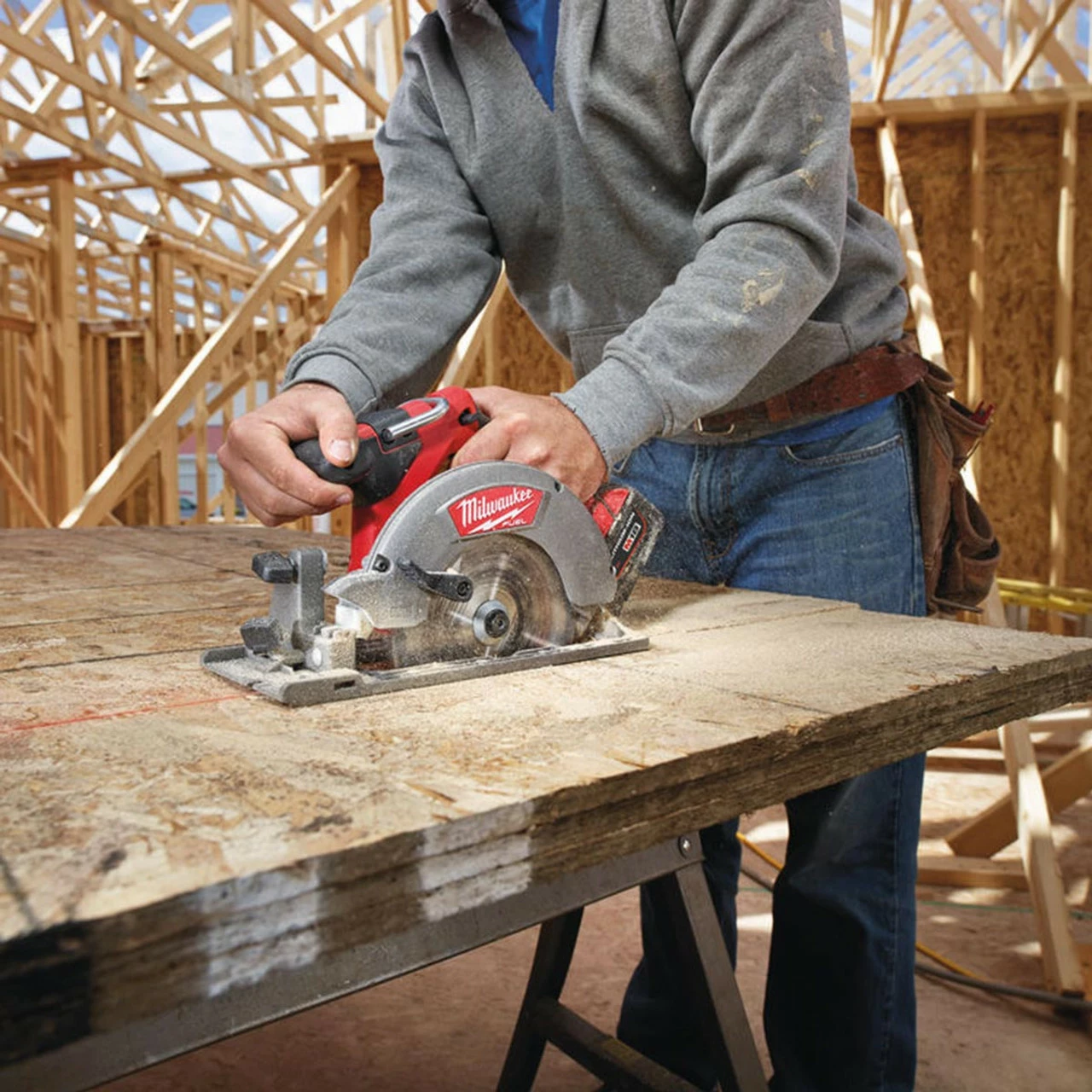 Deals ❤️ Milwaukee M18 CCS55-0 18V Fuel 165mm Circular Saw (Body Only) 🎁 - Image 15