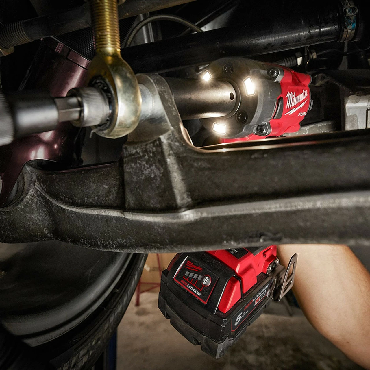 Best Sale ❤️ Milwaukee M18 FIW2F12-0X 18V 1/2" Impact 🔧 Wrench With Friction Ring (Body Only) 💯 - Image 5