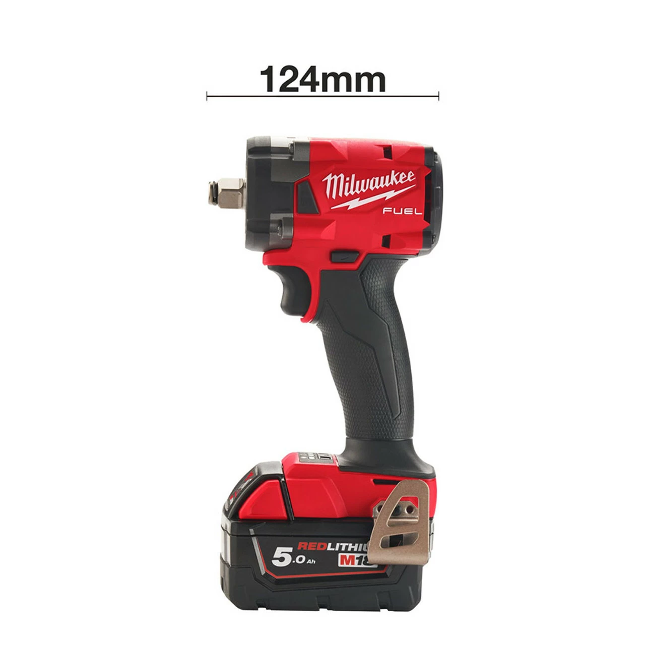 Best Sale ❤️ Milwaukee M18 FIW2F12-0X 18V 1/2" Impact 🔧 Wrench With Friction Ring (Body Only) 💯 - Image 4