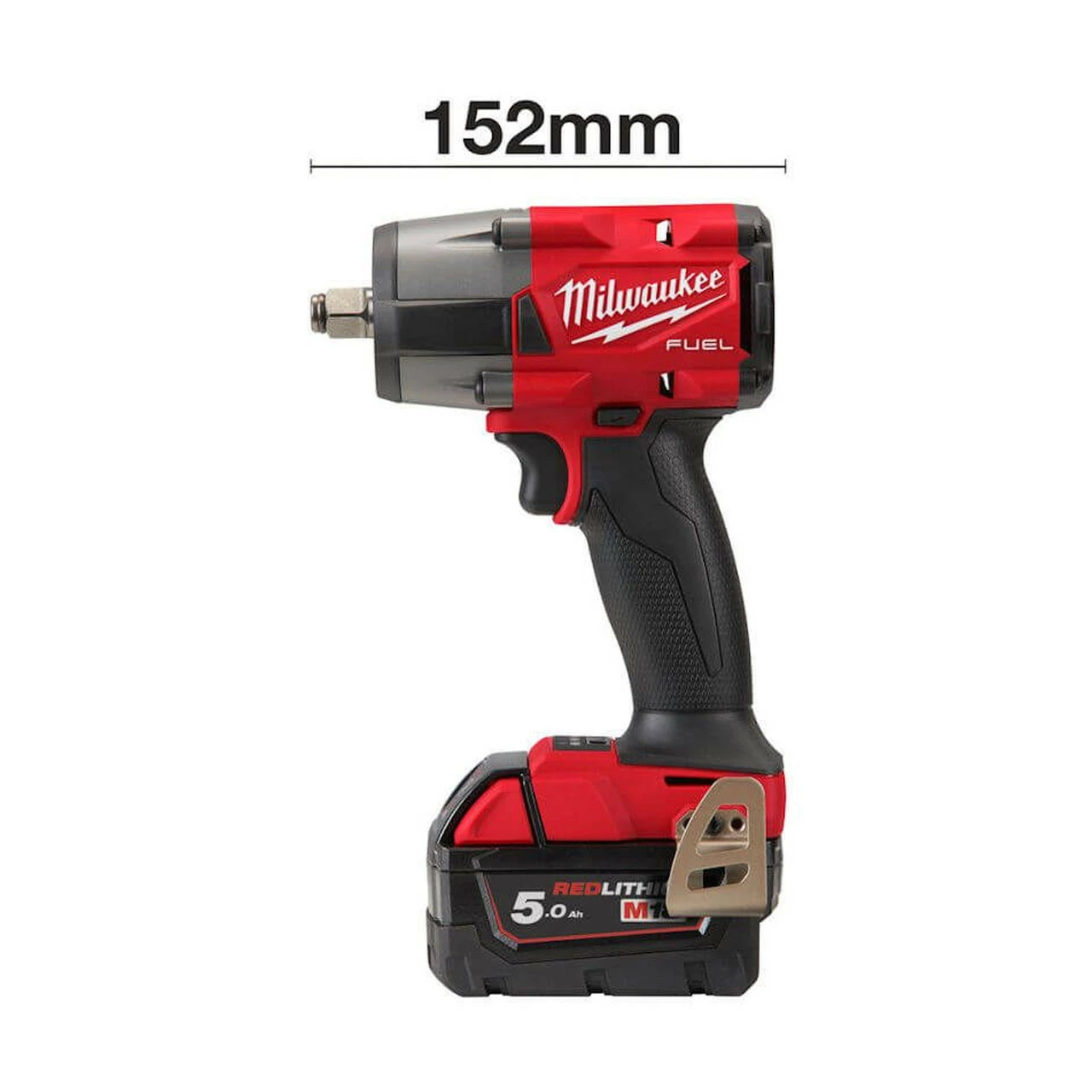 Best reviews of ๐ Milwaukee M18 FMTIW2F12-502X 18V FUEL 1/2" Mid-Torque Impact ๐ง Wrench With 2x 5.0Ah Batteries โญ - Image 3