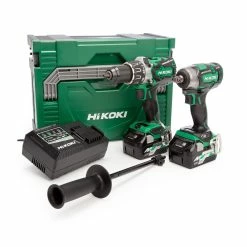 Deals 🥰 HiKoki KC18DPL2JBZ 18V Cordless Kit With 2x MultiVolt 5.0Ah Batteries 🤩