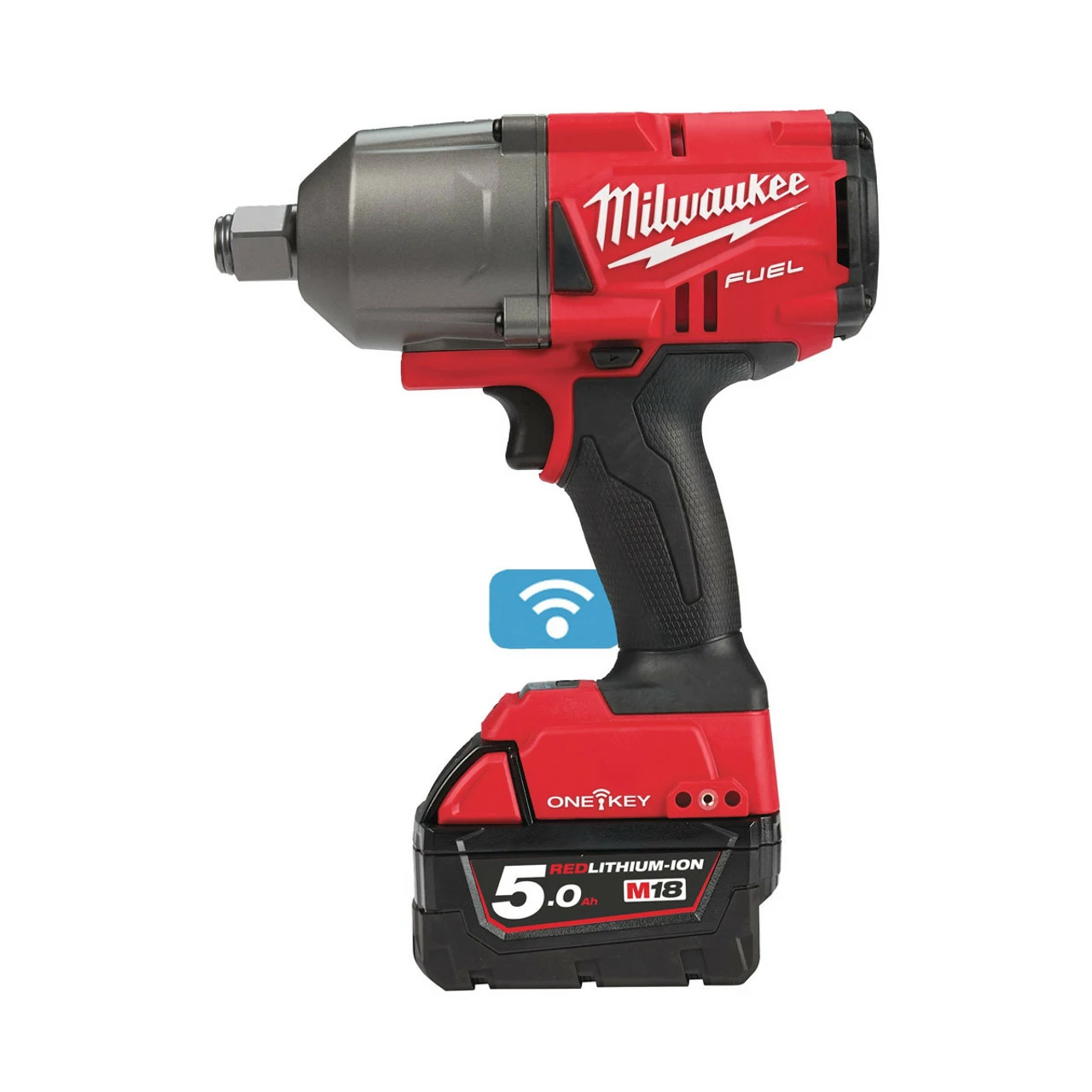 Outlet 🌟 Milwaukee M18 ONEFHIWF34-502X 18V Fuel 3/4" Brushless One-Key Impact 🔧 Wrench With 2x 5.0Ah Batteries 😍 - Image 3