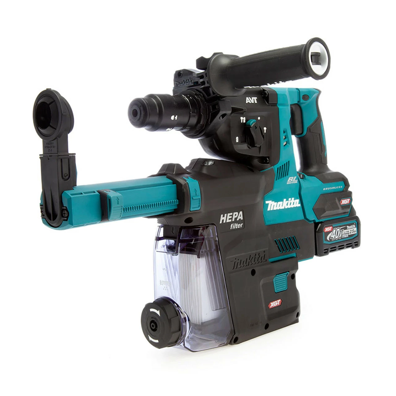 Cheapest π Makita HR004GD202 40V Max XGT SDS+ 28mm Brushless Rotary π¨ Hammer With 2x 2.5Ah Batteries π€© - Image 4