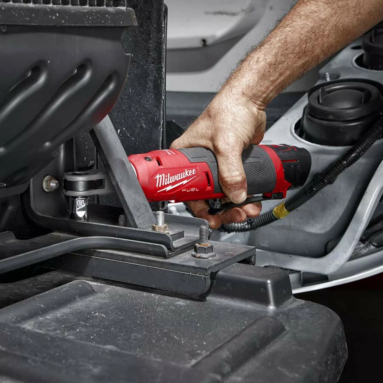 Cheapest โจ Milwaukee M12 FHIR38-201B 12V Fuel Cordless Impact ๐ง Wrench With 1x 2.0Ah Batteries ๐ - Image 11