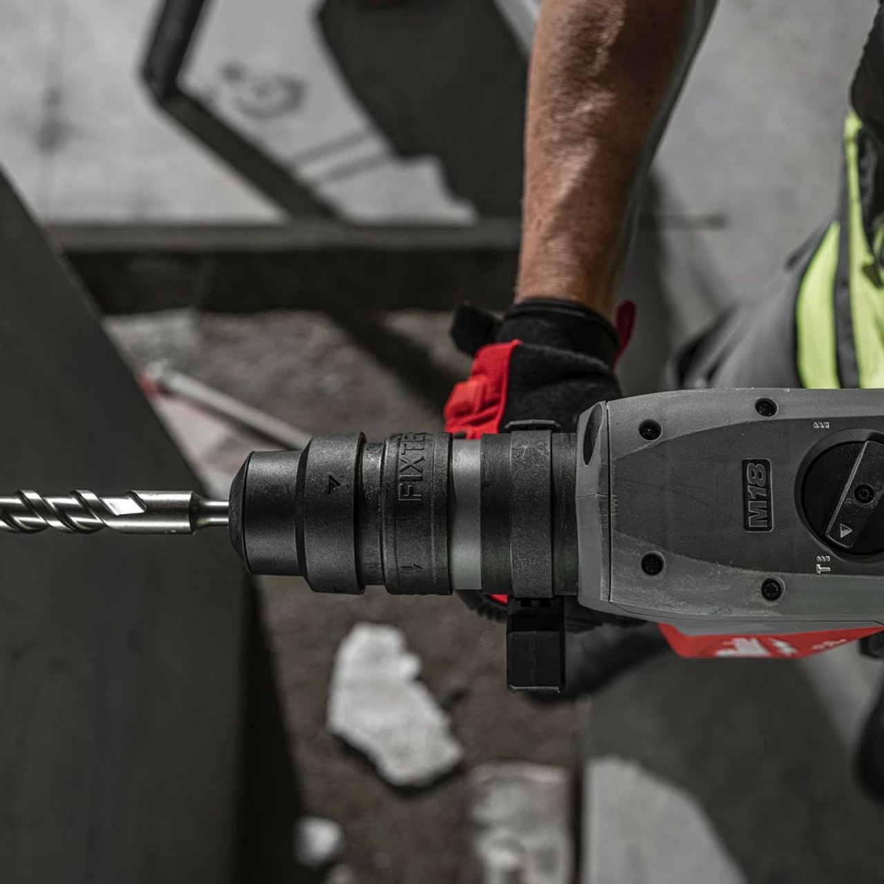 Budget 😀 Milwaukee M18 ONEFHPX-0 18V Fuel One-Key SDS Plus 🔨 Hammer (Body Only) ❤️ - Image 10