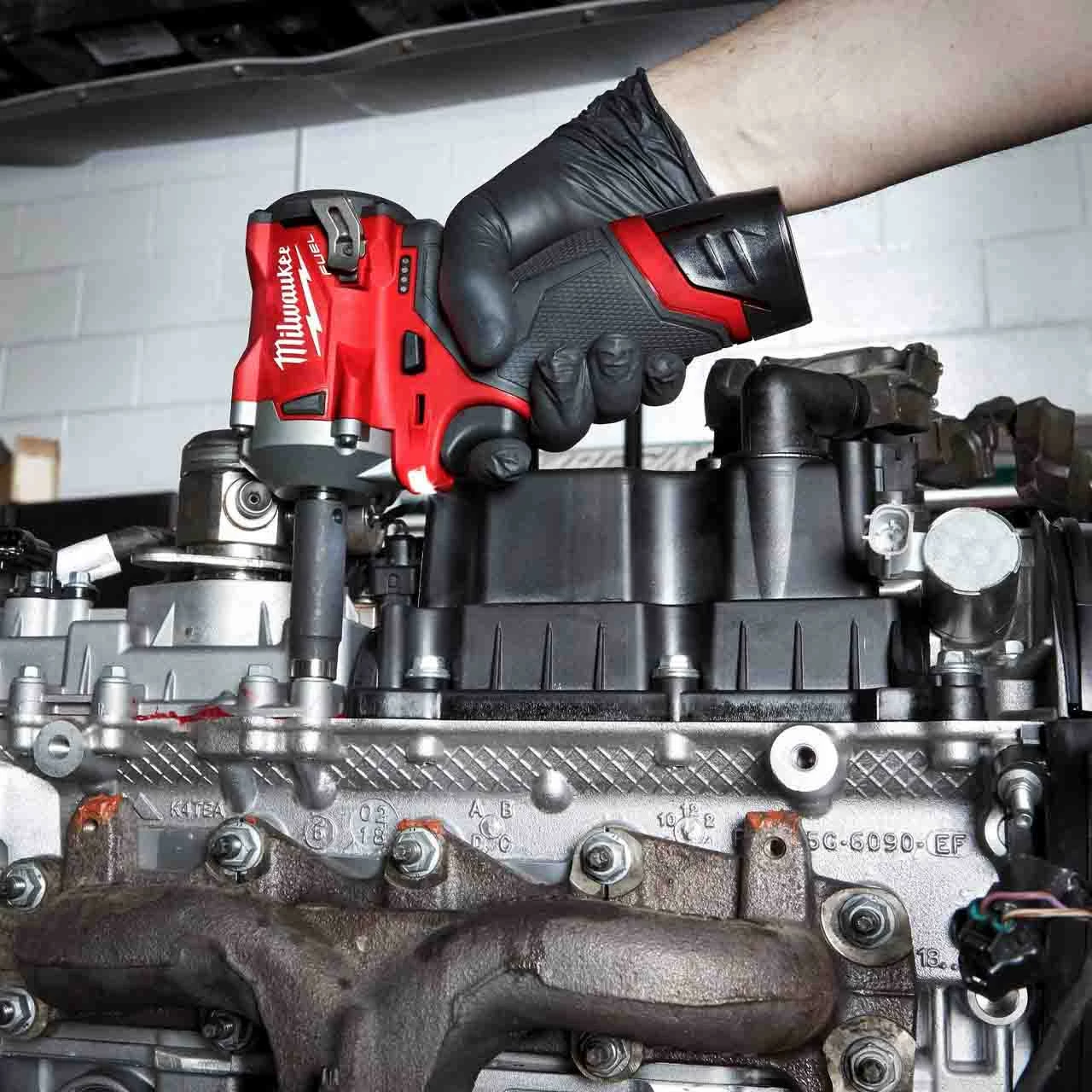 Best deal π₯° Milwaukee M12 FIW38-202B 12V Fuel Brushless 3/8" Impact π§ Wrench With 2x 2.0Ah Batteries π 13 Best deal π₯° Milwaukee M12 FIW38-202B 12V Fuel Brushless 3/8" Impact π§ Wrench With 2x 2.0Ah Batteries π - Image 11