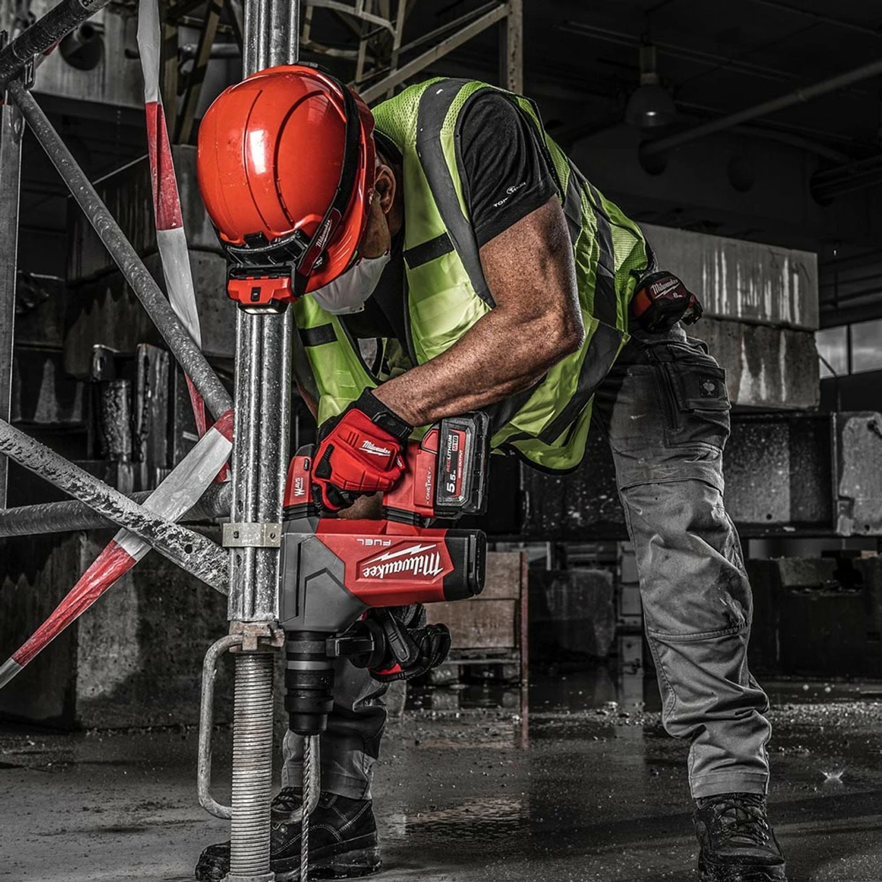 Budget 😀 Milwaukee M18 ONEFHPX-0 18V Fuel One-Key SDS Plus 🔨 Hammer (Body Only) ❤️ - Image 14