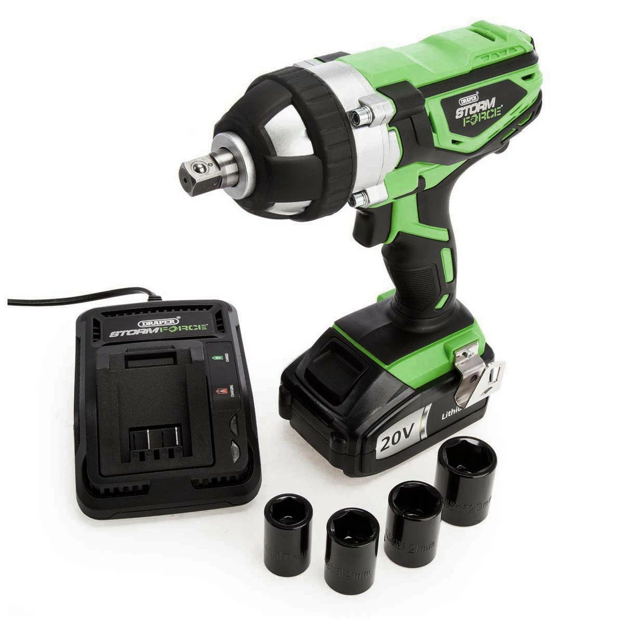 Buy β¨ Draper 01031 Storm Force 20V Cordless Impact π§ Wrench With 1x 3.0Ah Battery β€οΈ