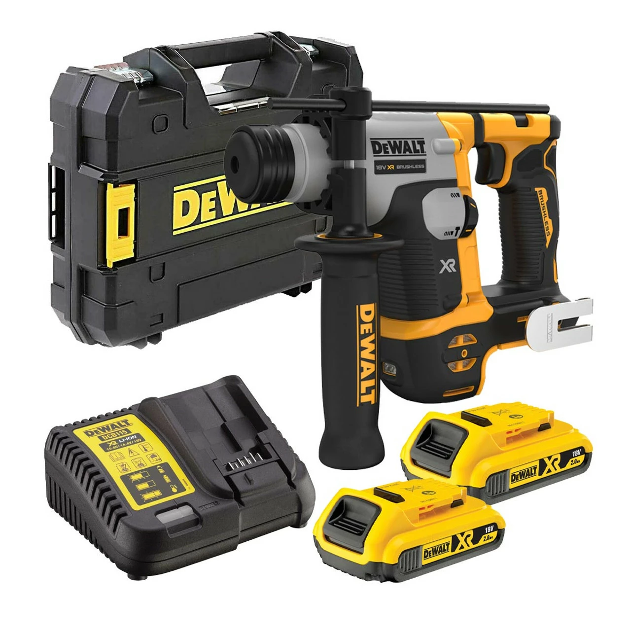 Cheapest π DeWalt DCH172D2 18V Brushless Ultra Compact SDS+ π¨ Hammer Drill With 2x 2.0Ah Batteries π
