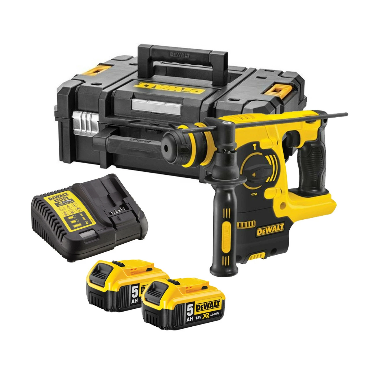 Deals βοΈ DeWalt DCH253P2 18V SDS+ Rotary π¨ Hammer With 2x 5.0Ah Batteries π