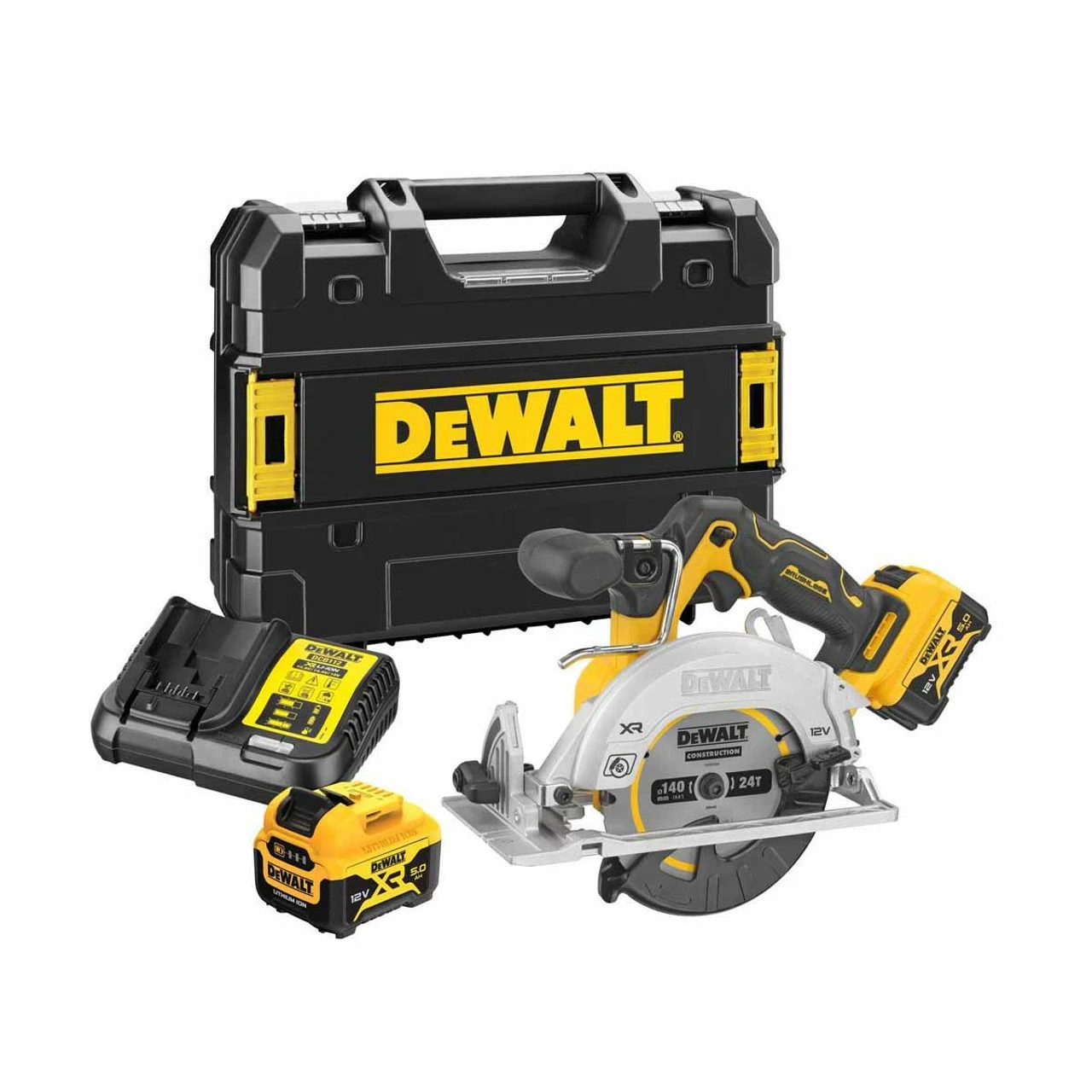 Best reviews of π₯° DeWalt DCS512P2 12V XR Brushless 140mm Circular Saw With 2x 5.0Ah Batteries β