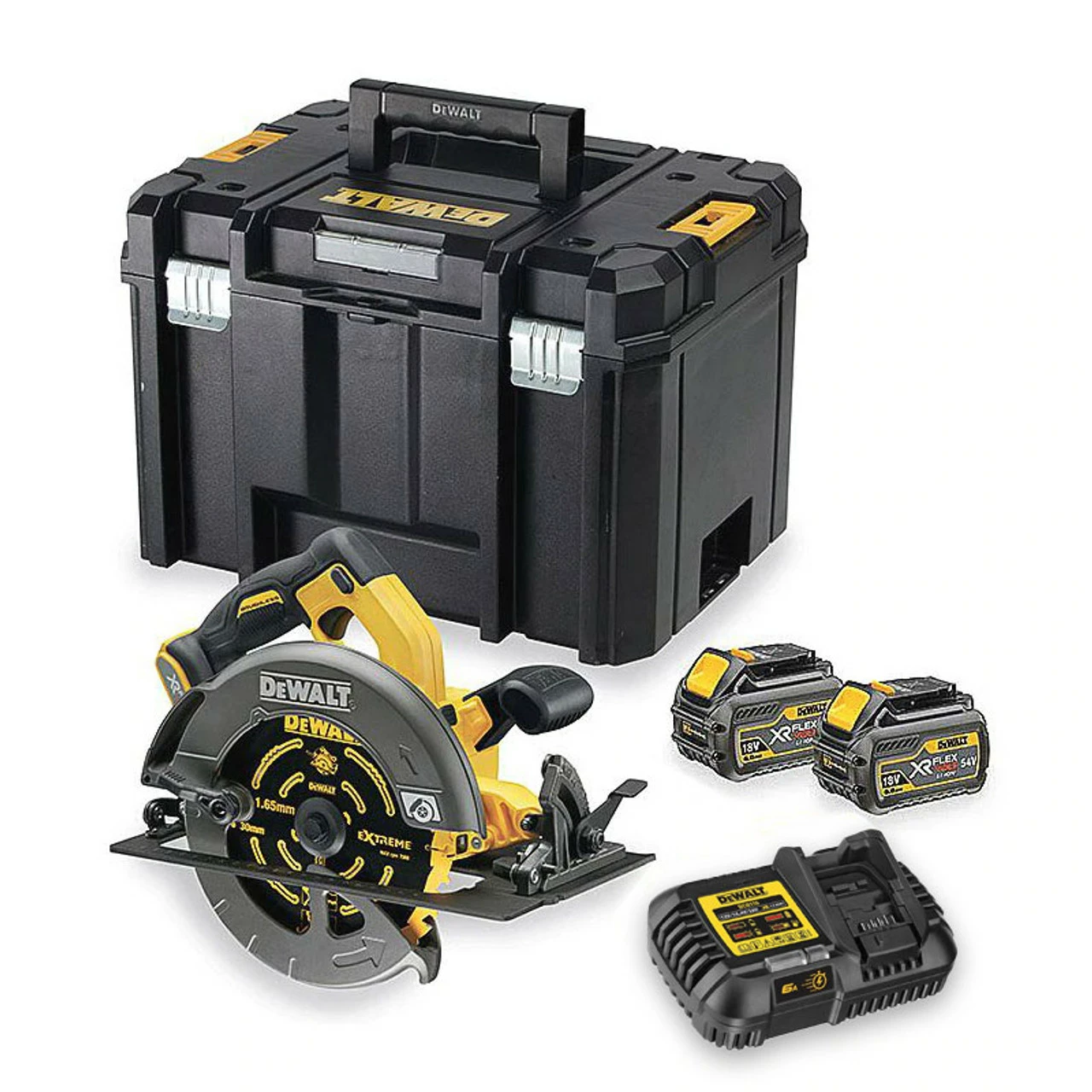 Best deal π DeWalt DCS575T2 54V XR 190mm FlexVolt Circular Saw With 2x 6.0Ah Batteries π