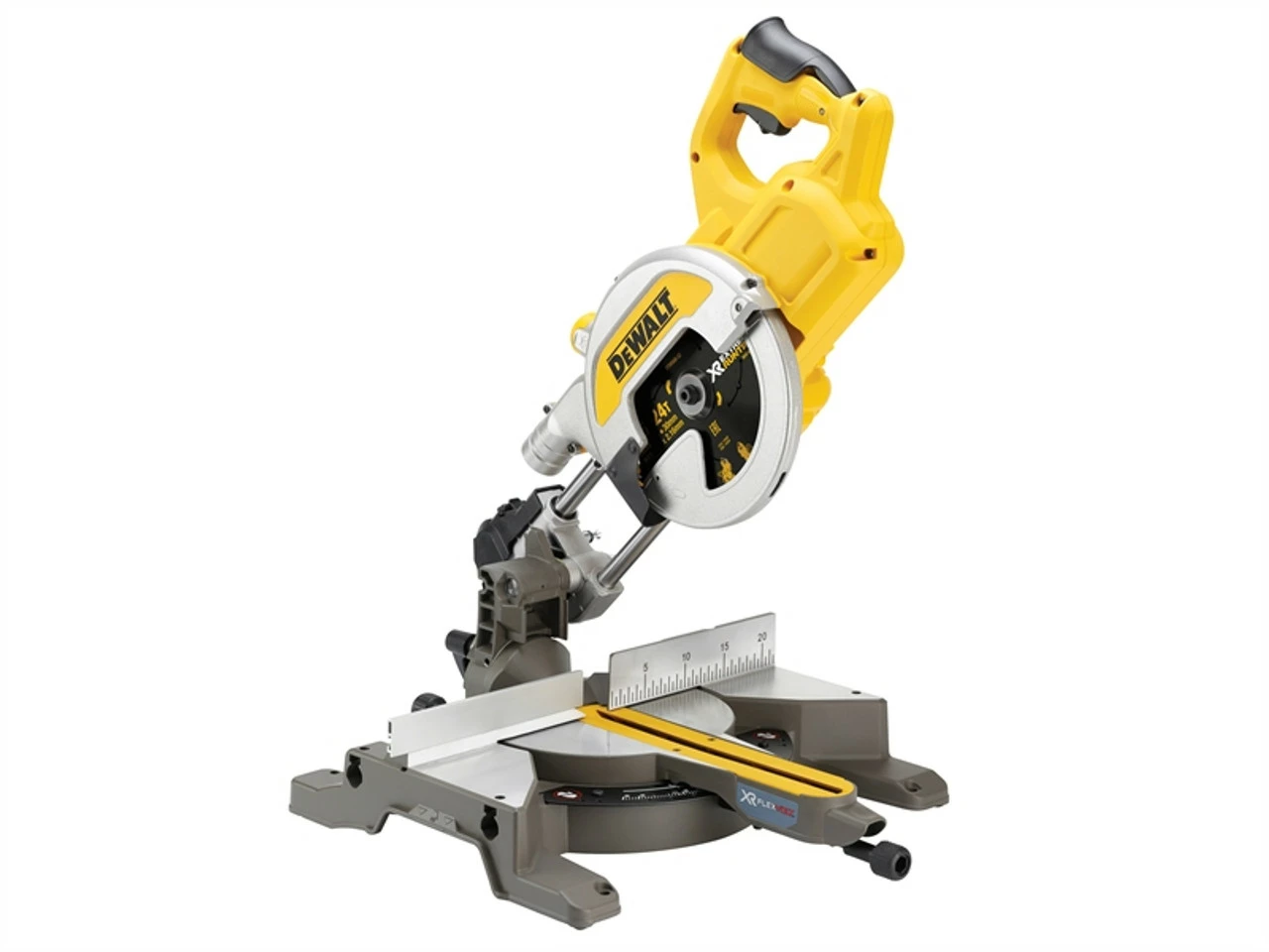 Cheap π DeWalt DCS777T2-GB 54V XR Flexvolt 216mm Mitre Saw With 2 X 6.0Ah Batteries π - Image 2