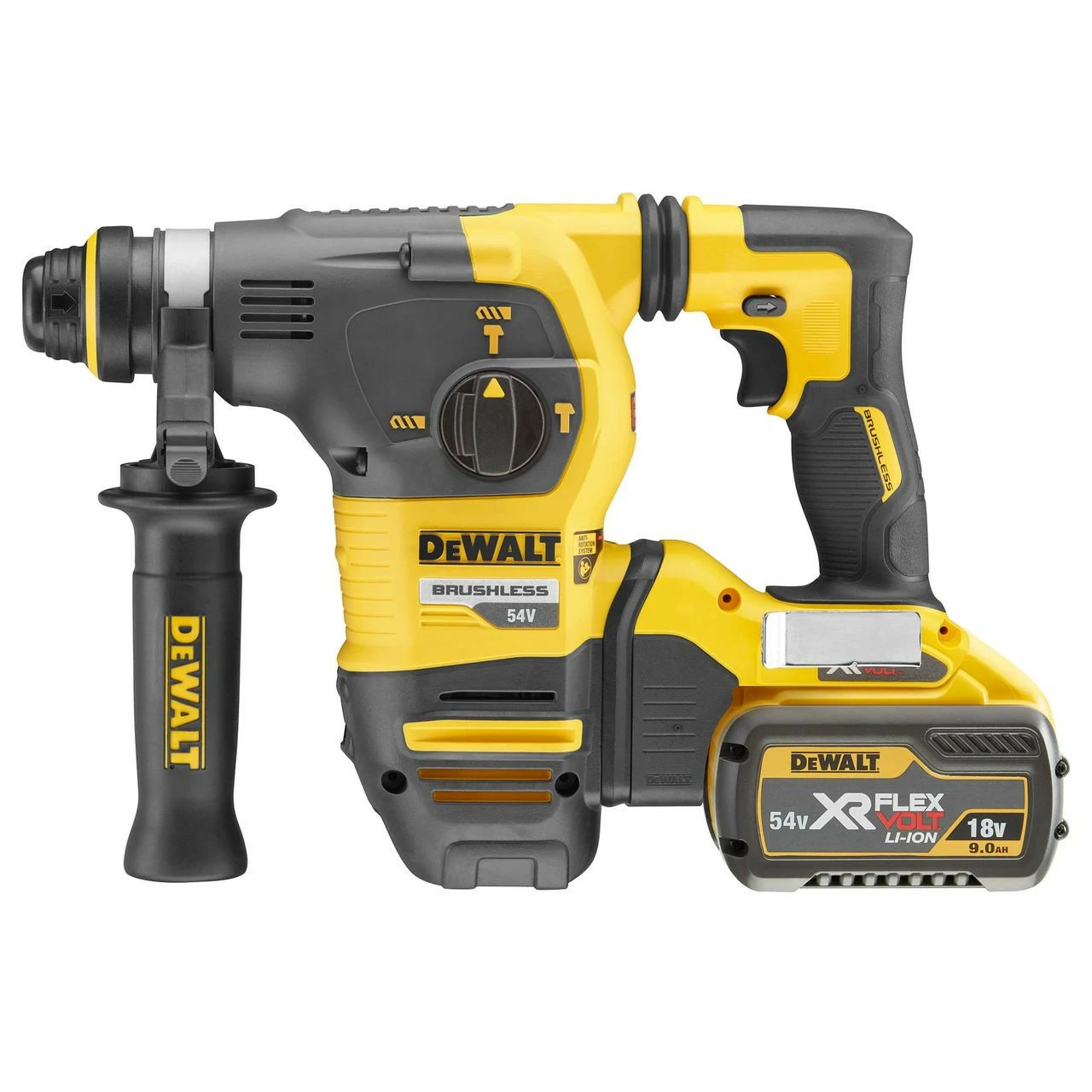 Budget π DeWalt DCH333X2-GB 54V XR Flexvolt Brushless SDS+ π¨ Hammer Drill With 2x 9.0Ah Batteries π - Image 2