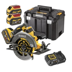 Wholesale 🔔 DeWalt DCS578T2-GB 54V XR FlexVolt 190mm Circular Saw With 2x 6.0Ah Batteries 🔥