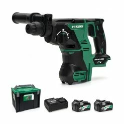 Flash Sale 👏 Hikoki DH18DBL/JPZ 18V Brushless SDS+ Rotary 🔨 Hammer With 2x 5.0Ah Batteries 👍