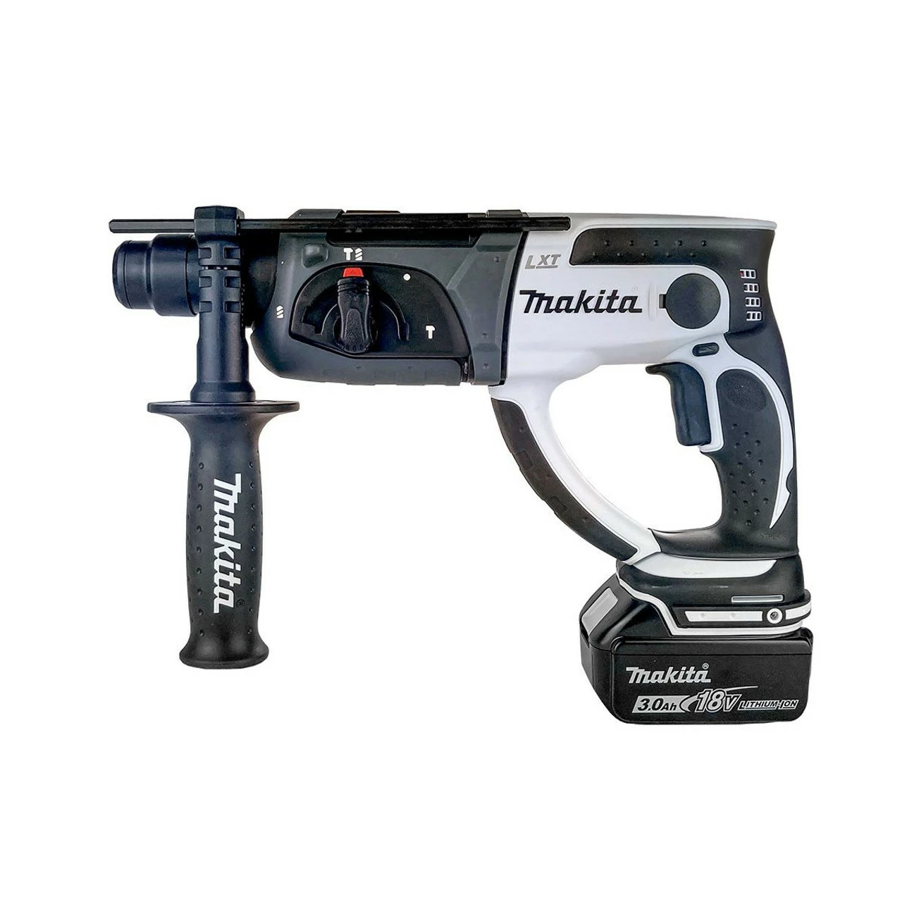 Discount 😍 Makita DHR202SFW 18V LXT Cordless SDS+ Rotary 🔨 Hammer With 1x 3.0Ah Battery ✔️ - Image 2