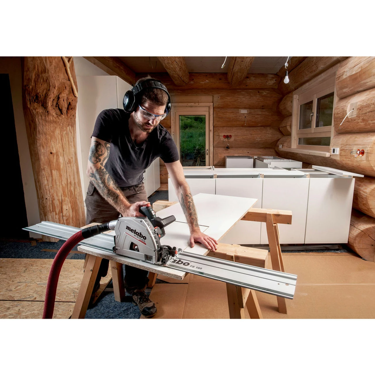 Best Pirce ๐ Metabo KT 18 LTX 66 BL 18V Cordless Plunge Cut Circular Saw With A MetaBOX (Body Only) ๐งจ - Image 12