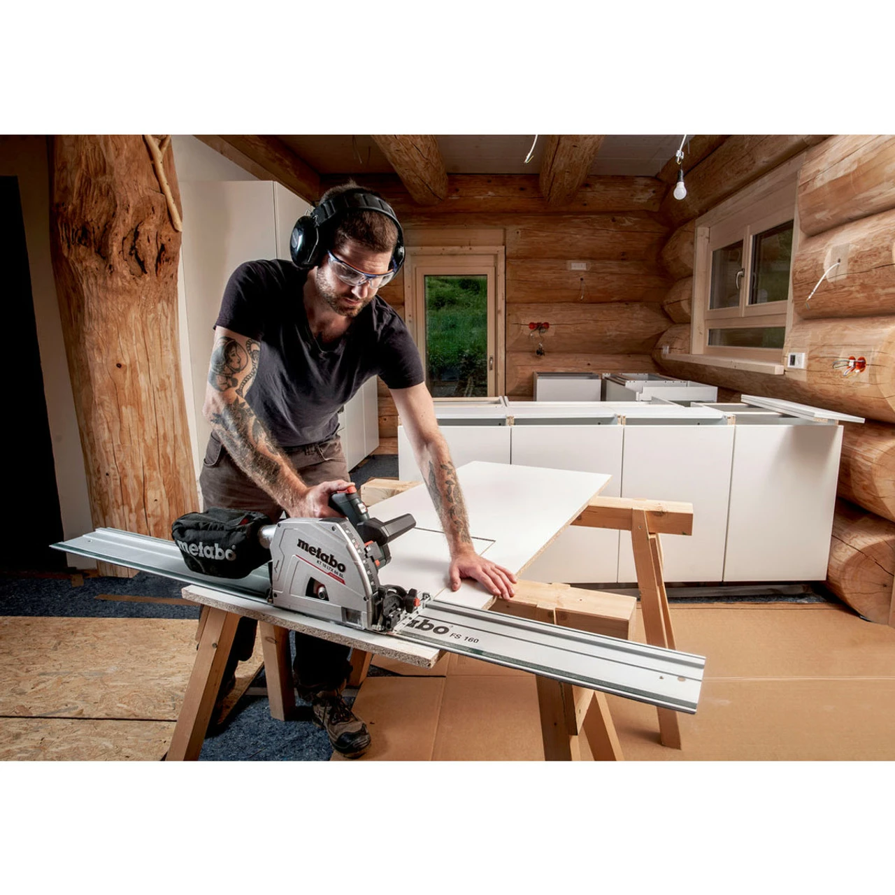 Best Pirce ๐ Metabo KT 18 LTX 66 BL 18V Cordless Plunge Cut Circular Saw With A MetaBOX (Body Only) ๐งจ - Image 13