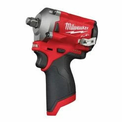 Best Pirce 👍 Milwaukee M12 FIWF12-0 12V Fuel Sub Compact Brushless 1/2" Impact 🔧 Wrench (Body Only) 🎁