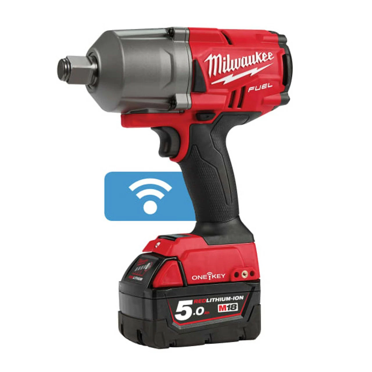 Outlet 🌟 Milwaukee M18 ONEFHIWF34-502X 18V Fuel 3/4" Brushless One-Key Impact 🔧 Wrench With 2x 5.0Ah Batteries 😍 - Image 4