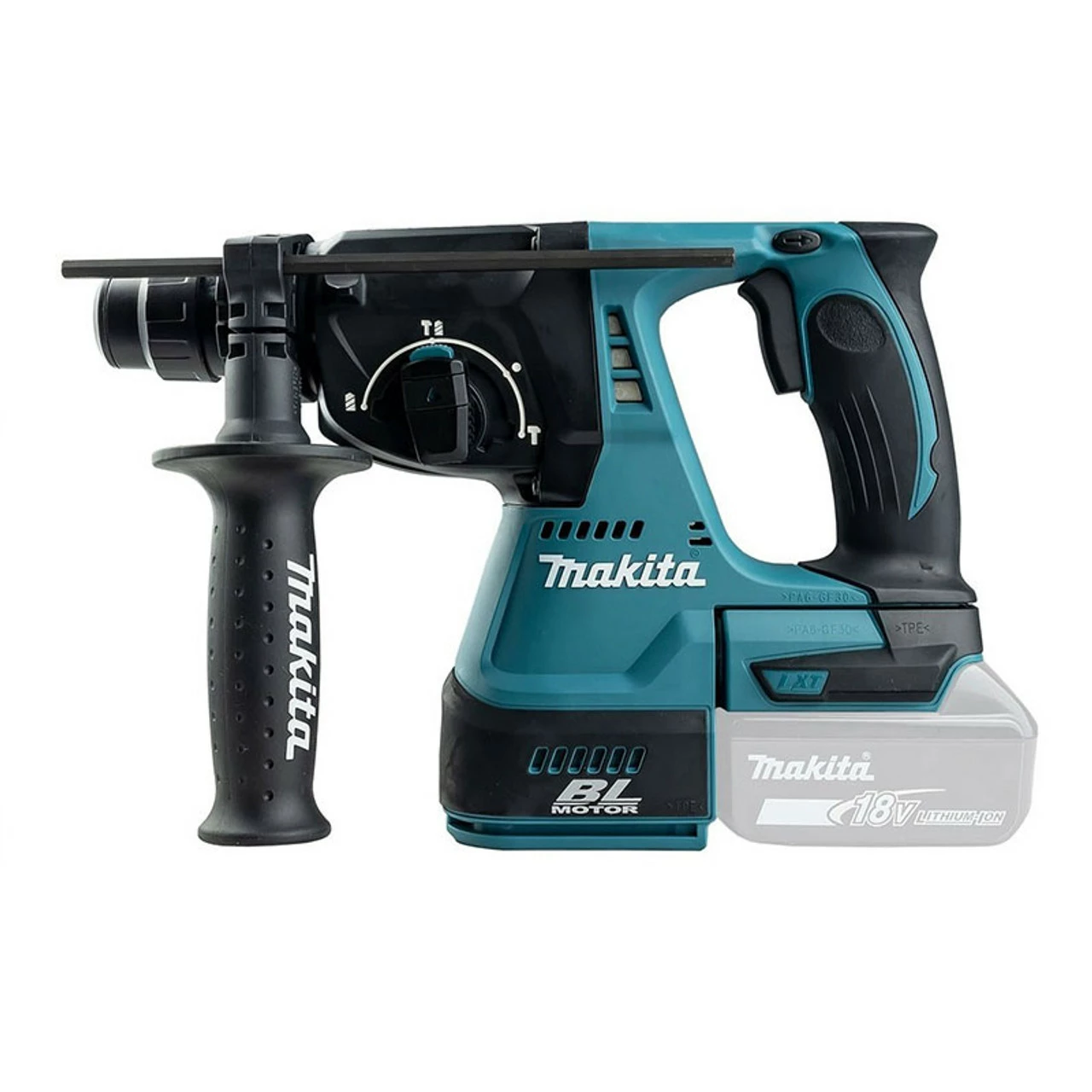 Cheapest β€οΈ Makita DHR242RTJ 18V LXT 24mm SDS+ Plus Brushless Rotary π¨ Hammer Drill With 2x 5.0Ah Batteries βοΈ - Image 2