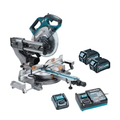 Hot Sale ⌛ Makita LS002GD202 40V Max XGT Brushless 216mm Slide Compound Mitre Saw With 2x 2.5Ah Batteries 🤩