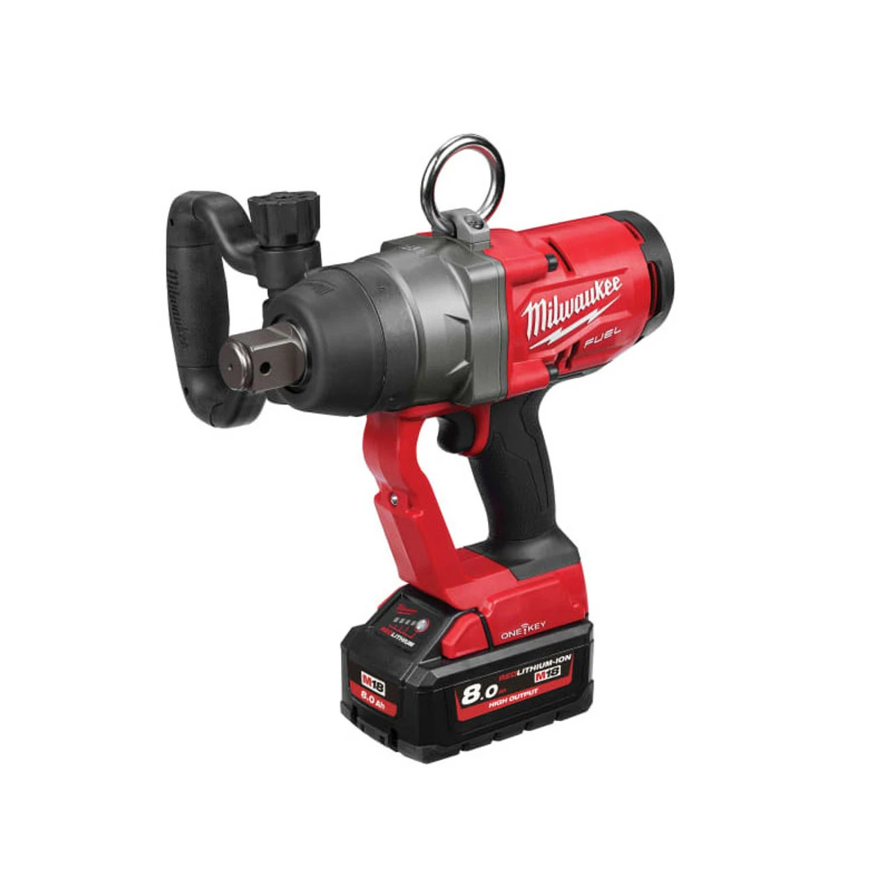 New ๐ Milwaukee M18 ONEFHIWF1-802X 18V Fuel One-Key 1" High Torque Impact ๐ง Wrench With 2x 8.0Ah Batteries ๐ - Image 2