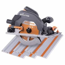 New 🤩 Evolution R185CCSX 185mm Circular Saw & Track 1600W 240V 😍