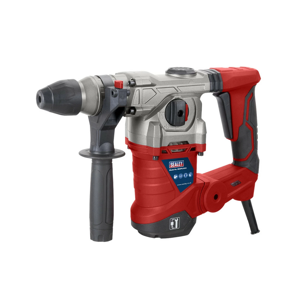 Deals ๐ Sealey SDSPLUS32 32mm SDS Plus Rotary ๐จ Hammer Drill 1500W 230V ๐คฉ