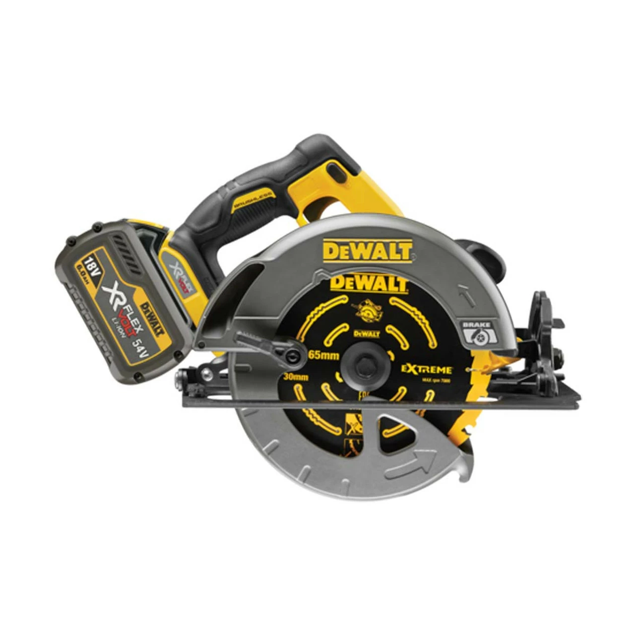 Best deal π DeWalt DCS575T2 54V XR 190mm FlexVolt Circular Saw With 2x 6.0Ah Batteries π - Image 3