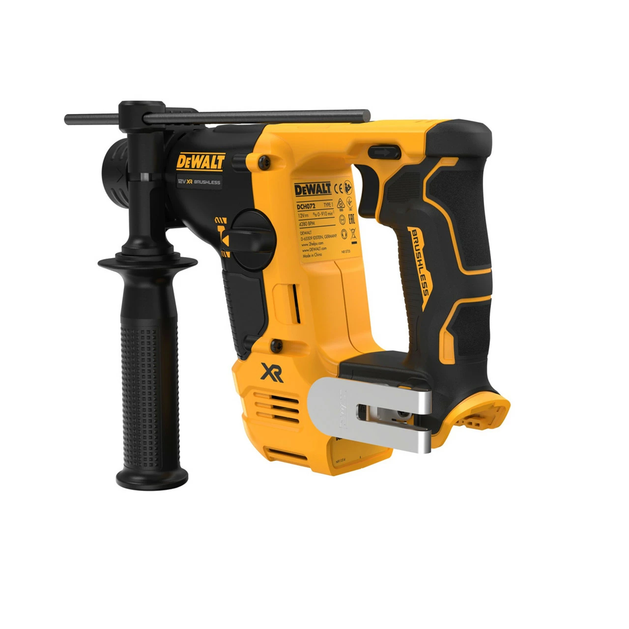 Budget π DeWalt DCH072N 12V XR Brushless SDS+ Rotary π¨ Hammer Drill (Body Only) β - Image 5