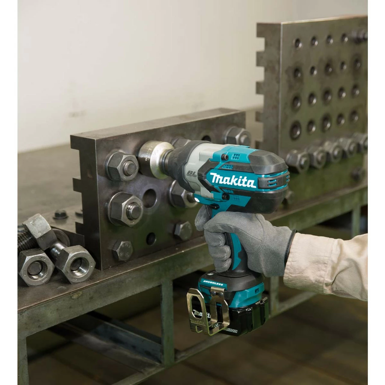 Discount ๐ Makita DTW1002ZJ LXT 18V 1/2" Brushless Impact ๐ง Wrench In A Makpac Case (Body Only) ๐ฅ - Image 3