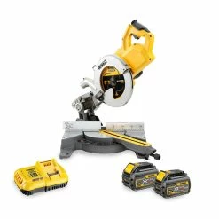 Cheap 👍 DeWalt DCS777T2-GB 54V XR Flexvolt 216mm Mitre Saw With 2 X 6.0Ah Batteries 🎉